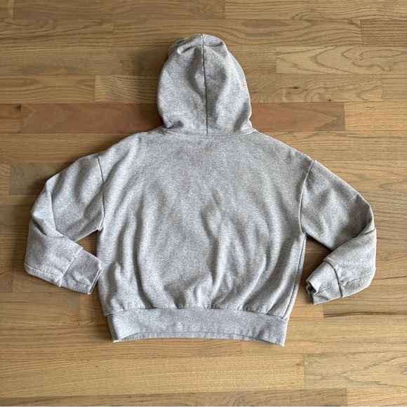 Keith Haring Gray Love Heart Hoodie Sweatshirt - S - Picture 5 of 5